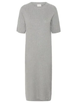 Kaffe Damen Kleid Kalizza in grau
