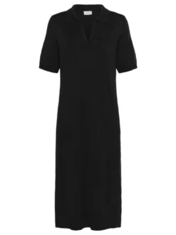 Kaffe Damen Kleid KAlizza in schwarz