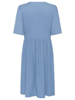 Kaffe Damen Kleid KAmolly in blau