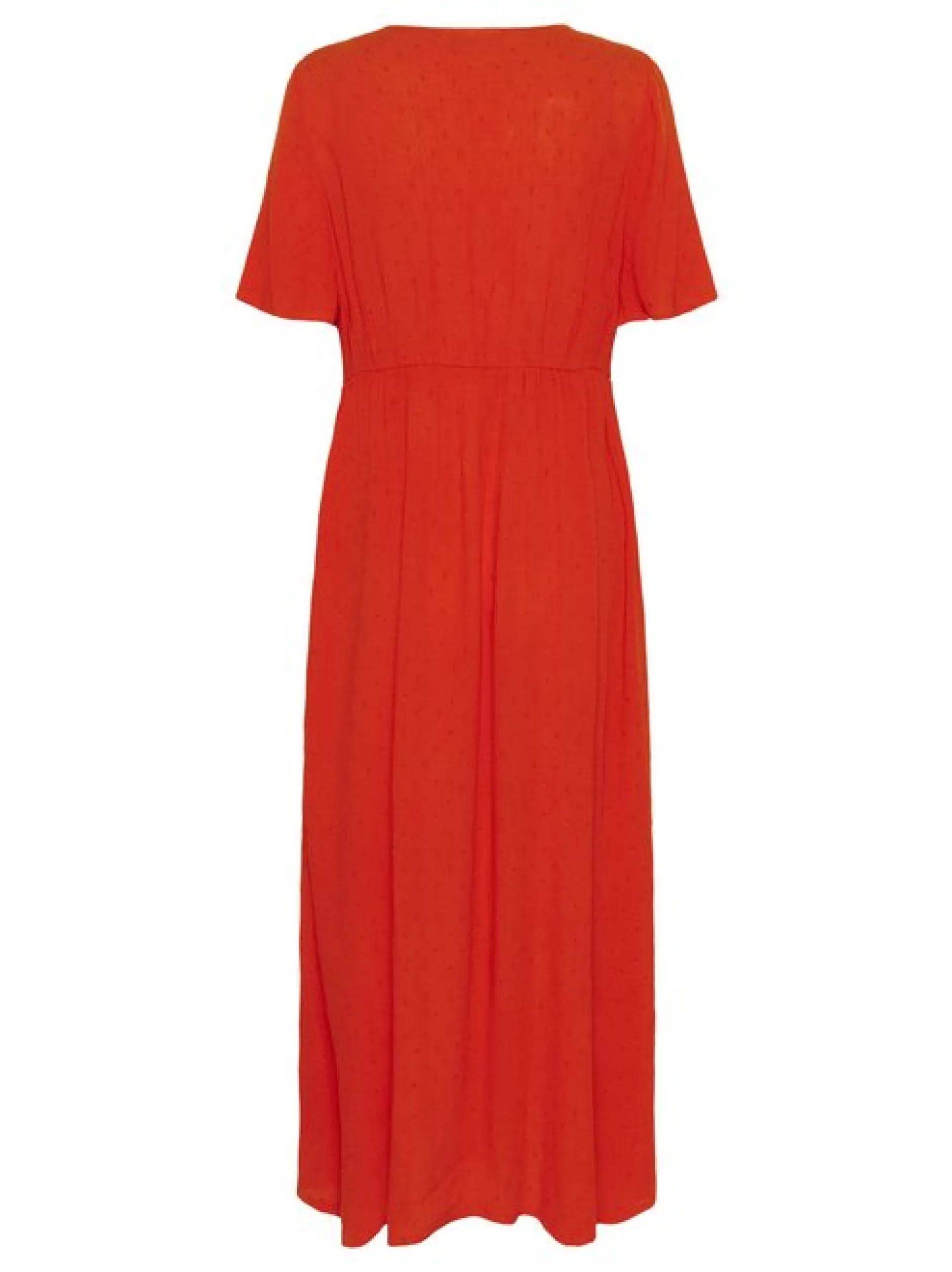 Kaffe Damen Kleid KAmyrna in rot