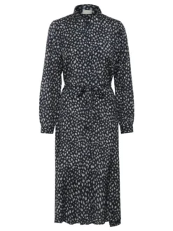 Kaffe Damen Kleid KAoline in blau