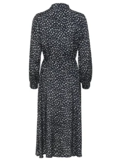Kaffe Damen Kleid KAoline in blau