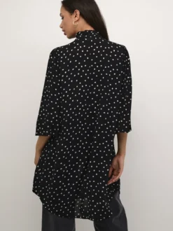 Kaffe Damen Kleid KAvinni in schwarz