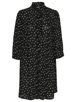 Kaffe Damen Kleid KAvinni in schwarz