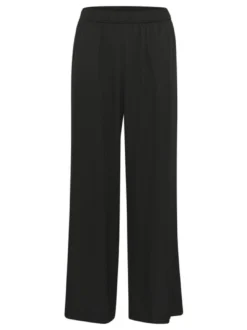 Kaffe Damen Leggings KAtessa Elastische Taille in schwarz