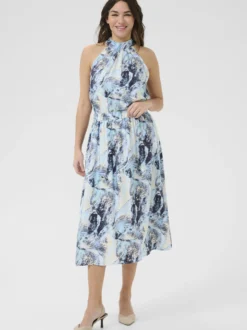 Kaffe Damen Rock KAjasmin in blau