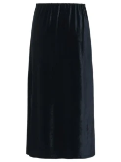 Kaffe Damen Rock KAkelly Elastische Taille in schwarz