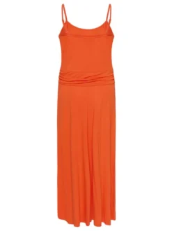 Kaffe Damen Strandkleid KAdahlia in orange
