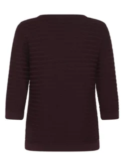 Kaffe Damen Strickpullover KAbirma in bordeaux
