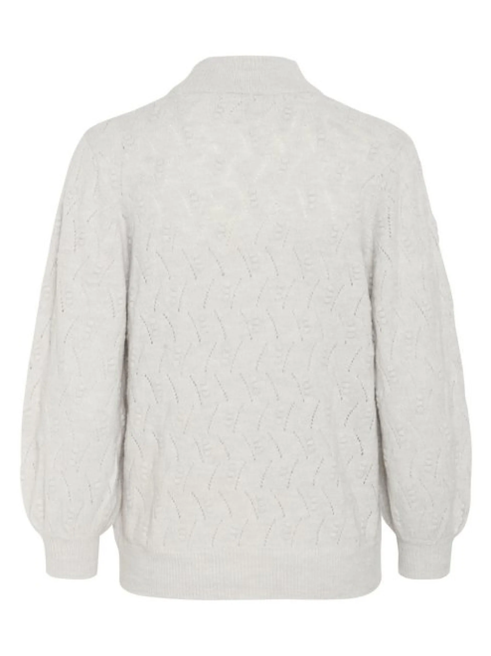 Kaffe Damen Strickpullover KArita in grau