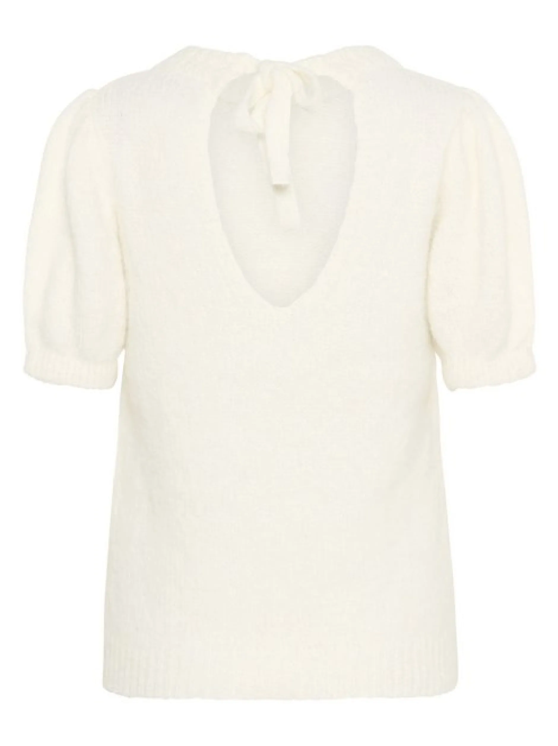 Kaffe Damen Strickpullover KAemilie in ecru