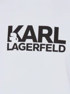 KARL LAGERFELD Herren T-Shirt in weiß schwarz