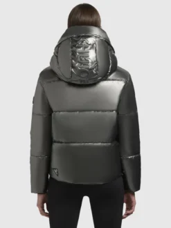 Khujo Damen Steppjacke - Devina Shiny-YM in anthrazit