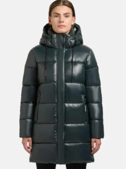 Khujo Damen Steppjacke - Jadet2-YM in grün