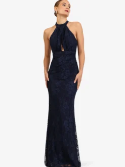 Kraimod Damen Abendkleid in blau - Länge: lang