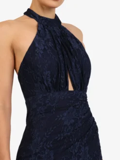 Kraimod Damen Abendkleid in blau - Länge: lang