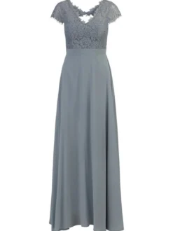 Kraimod Damen Abendkleid in hellblau - Länge: lang