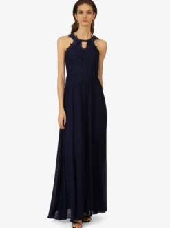 Kraimod Damen Abendkleid in marine - Länge: lang