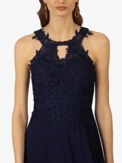 Kraimod Damen Abendkleid in marine - Länge: lang
