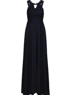 Kraimod Damen Abendkleid in marine - Länge: lang
