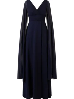 Kraimod Damen Abendkleid in marine - Länge: lang