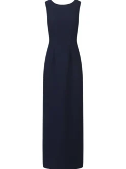 Kraimod Damen Abendkleid in marine - Ausschnitt: U-Boot