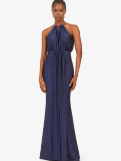 Kraimod Damen Abendkleid in marine - Länge: lang