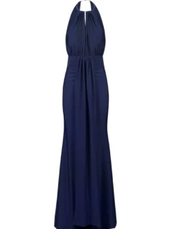Kraimod Damen Abendkleid in marine - Länge: lang