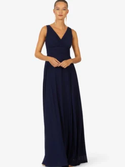 Kraimod Damen Abendkleid in marine - Länge: lang