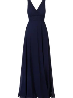 Kraimod Damen Abendkleid in marine - Länge: lang