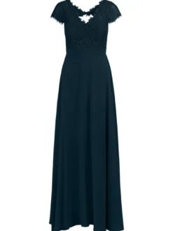 Kraimod Damen Abendkleid in petrol - Länge: lang