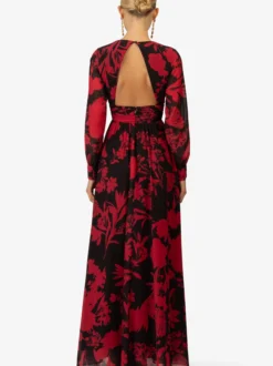 Kraimod Damen Abendkleid in rot - Länge: lang