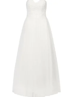 Kraimod Damen Abendkleid in weiß - Länge: lang