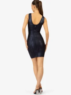 Kraimod Damen Bandage Kleid in marine - Länge: mittel