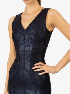 Kraimod Damen Bandage Kleid in marine - Länge: mittel