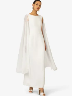 Kraimod Damen Brautkleid in weiß - Ausschnitt: Rundhals