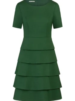 Kraimod Damen Cocktailkleid in grün - Länge: mittel
