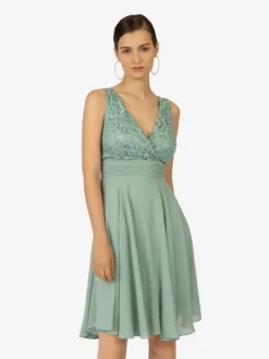 Kraimod Damen Cocktailkleid in grün - Länge: lang