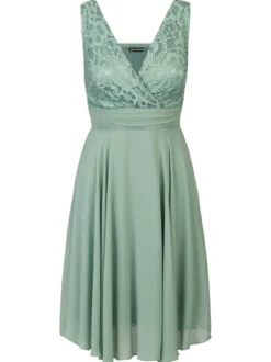 Kraimod Damen Cocktailkleid in grün - Länge: lang