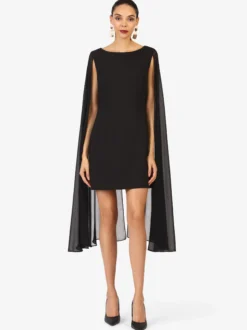 Kraimod Damen Cocktailkleid in schwarz - Länge: mittel