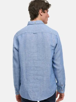 Kronstadt Herren Hemd Langarm - KSAyers in hellblau blau