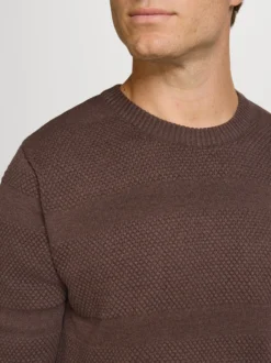 Kronstadt Herren Strickpullover - KSHannes in braun