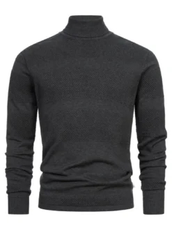 Kronstadt Herren Strickpullover - KSFisker in anthrazit