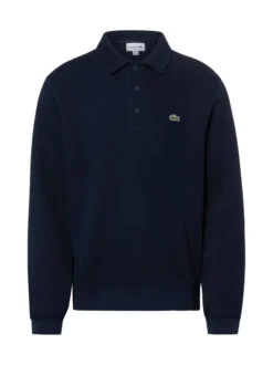 Lacoste Herren Polo-Sweatshirt in marine
