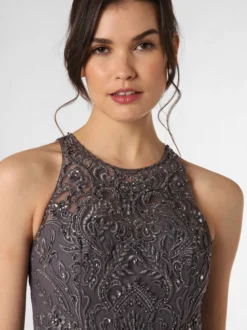 Laona Damen Abendkleid in grau - Ausschnitt: Rundhals