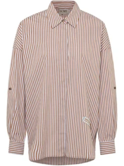 LCMT Damen Bluse in braun mehrfarbig