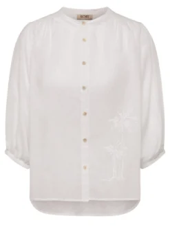 LCMT Damen Bluse in weiß