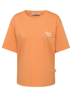LCMT Damen T-Shirt in orange
