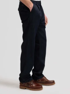 Lee Herren Chinohose - Pleated in rinsed