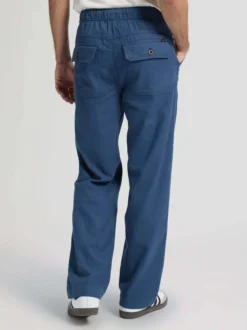 Lee Herren Leinenhose - Utility Drawstring in blau